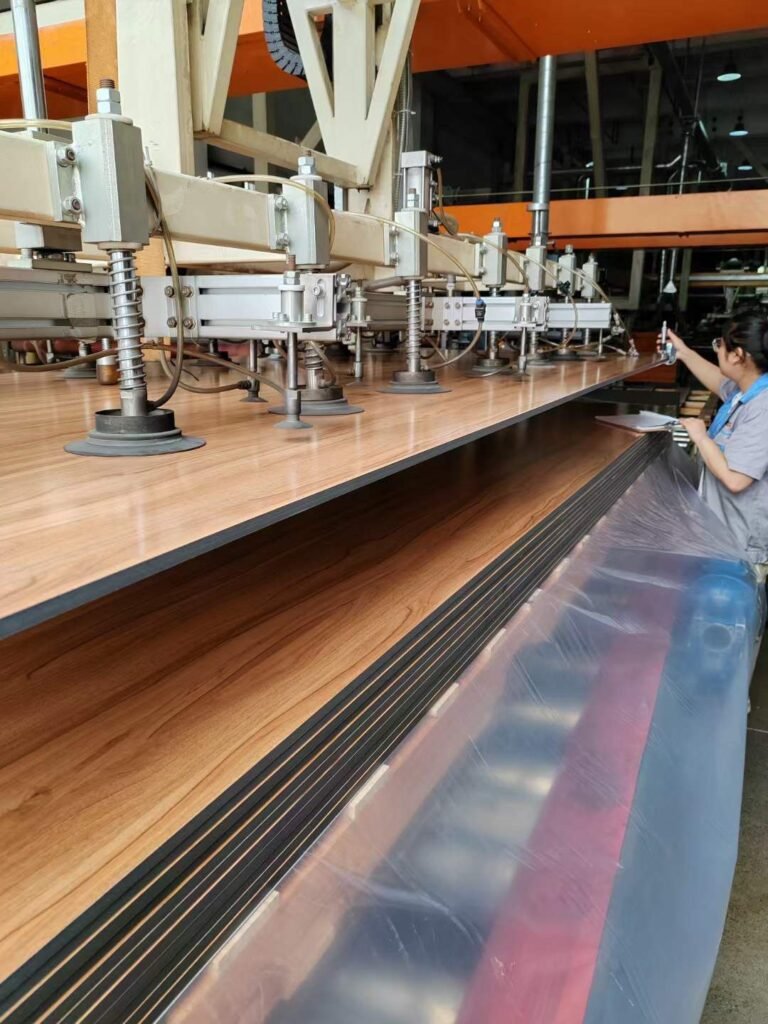 Pedestals and stringers under a raised access floor being levelled in Cairo. Cairo House installs raised flooring on the same commercial fit outs where it fits compact HPL partitions in Cairo, keeping one supplier on site.